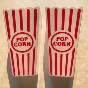 NWT Set of 2 Popcorn Holders